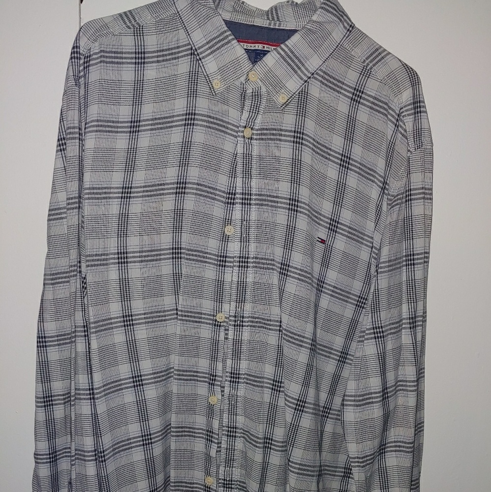 Tommy Hilfiger L/S button up sz XL